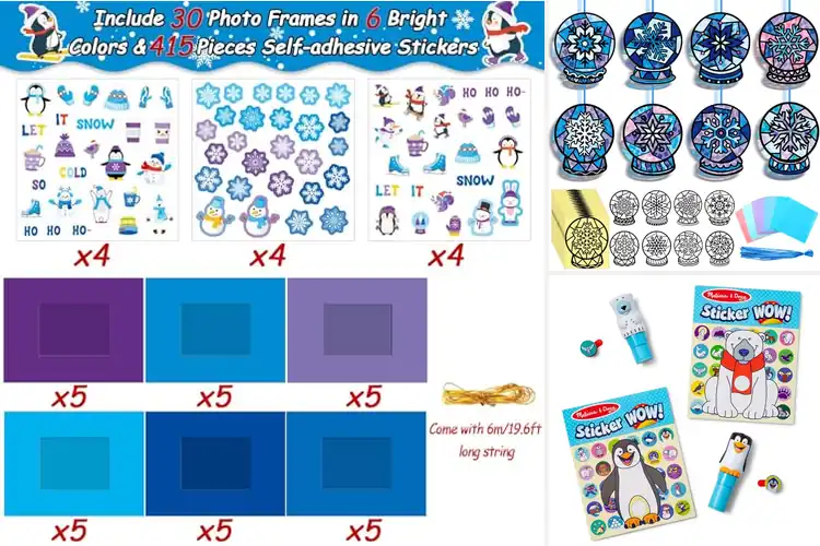 Detailed view of Best Winter Crafts: 8 Fun & Easy Ideas for Family Creativity