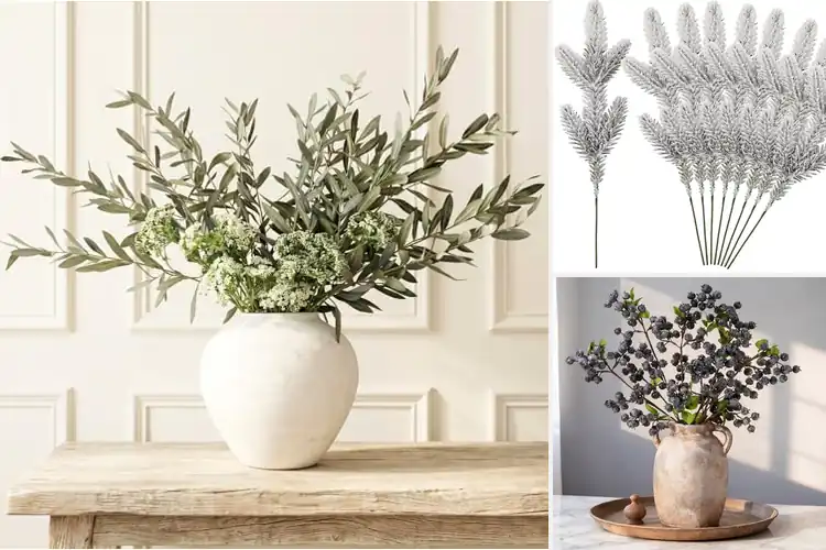 Detailed view of Best Winter Decor Stems