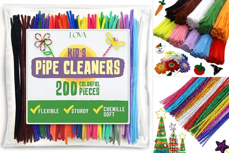 Detailed view of Best Winter Holiday Pipe Cleaners
