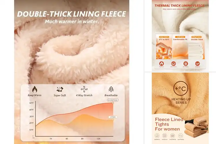 Detailed view of Best Winter Leggings For Women: Stay Warm & Stylish