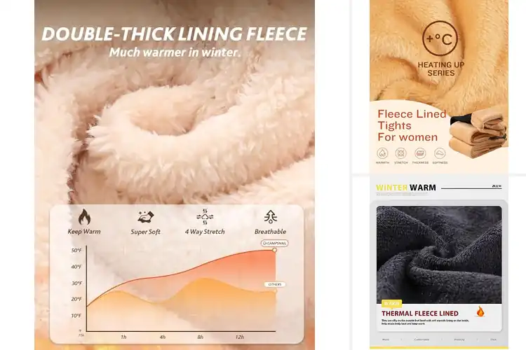 Detailed view of Best Winter Leggings: 10 Cozy Picks for Style & Warmth